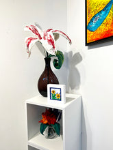 Load image into Gallery viewer, Small Sunflower Painting #1 - 3X3 Framed