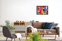 Load image into Gallery viewer, Original Painting - Flower Abstract (18"X24") - Framed