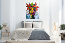 Load image into Gallery viewer, Original Painting - Flowers in Her Hair (36"X48")