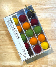 Load image into Gallery viewer, Felted Wool Ball Garland - Fall Colors - 7 Foot