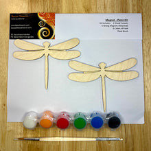 Load image into Gallery viewer, DIY Magnet Paint Kit - Dragonflies
