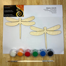 Load image into Gallery viewer, DIY Magnet Paint Kit - Dragonflies