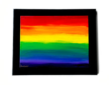 Load image into Gallery viewer, Rainbow Art - Original Painting - At Sunset (16&quot;X20&quot;)
