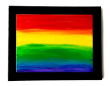 Load image into Gallery viewer, Rainbow Art - Original Painting - At Sunrise (16&quot;X20&quot;)
