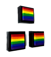 Load image into Gallery viewer, Rainbow Art - Original Painting - Caravan (4"X4" - Each)