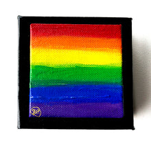 Load image into Gallery viewer, Rainbow Art - Original Painting - Caravan (4"X4" - Each)
