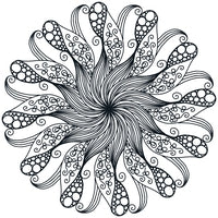 Load image into Gallery viewer, Mandala Inspired Coloring Book