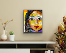 Load image into Gallery viewer, Portrait (16" X 20") in a Black Frame