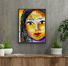 Load image into Gallery viewer, Portrait (16" X 20") in a Black Frame