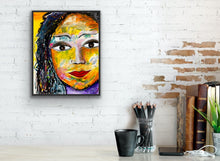 Load image into Gallery viewer, Portrait (16" X 20") in a Black Frame