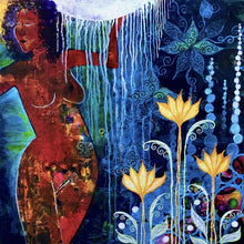 Load image into Gallery viewer, Original Painting - Raising the Moon (36"X36")