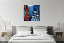 Load image into Gallery viewer, Original Painting - Raising the Moon (36"X36")