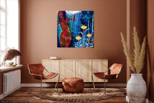 Load image into Gallery viewer, Original Painting - Raising the Moon (36"X36")