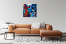 Load image into Gallery viewer, Original Painting - Raising the Moon (36"X36")