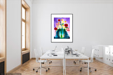 Load image into Gallery viewer, Bouquet on Paper - Summer Garden (22"X30")