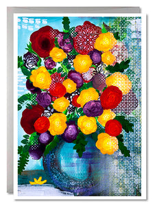 Six Image Card Set - Bouquets I