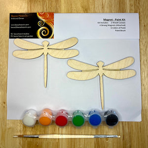 DIY Magnet Paint Kit - Dragonflies