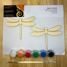 Load image into Gallery viewer, DIY Magnet Paint Kit - Dragonflies
