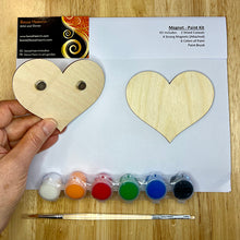 Load image into Gallery viewer, DIY Magnet Paint Kit - Hearts
