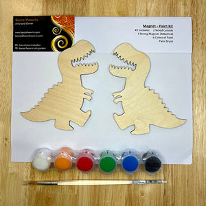 DIY Magnet Paint Kit - Dinosaurs