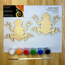 Load image into Gallery viewer, DIY Magnet Paint Kit - Frogs

