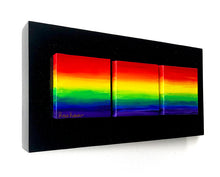 Load image into Gallery viewer, Rainbow Art - Original Painting - Triple (6&quot;X12&quot;)
