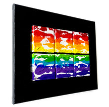 Load image into Gallery viewer, Rainbow Art - Original Painting - Dappled  (11&quot;X14&quot;)
