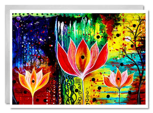 Six Image Card Set - Florals II