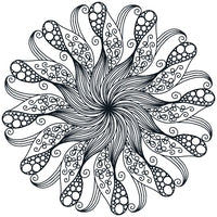 Load image into Gallery viewer, Mandala Inspired Coloring Book
