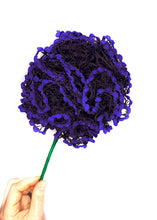 Load image into Gallery viewer, DIY Pom Flower - Purple Fringe
